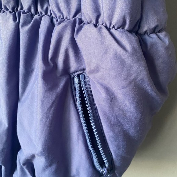 80s  Vintage Reversible Puffer Winter Vest💟 - Picture 3 of 7